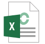 microsoft Excel 格式，歡迎下載使用。